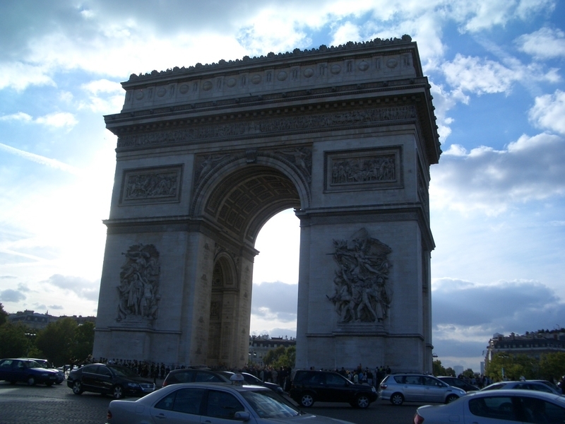 凱旋門にのぼる The dialy of my trip