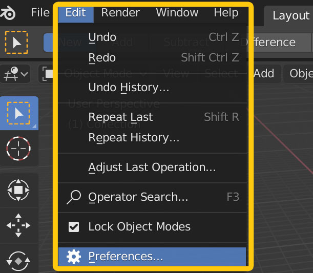Blender2.8 UI 日本語化