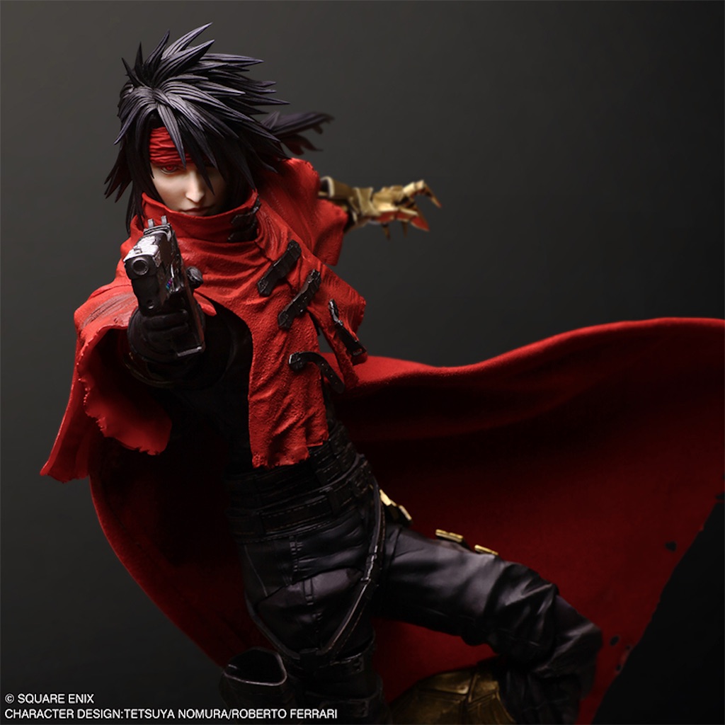 新商品FF7】PLAY ARTS真 ヴィンセント・ヴァレンタイン登場！ - 遊戯王