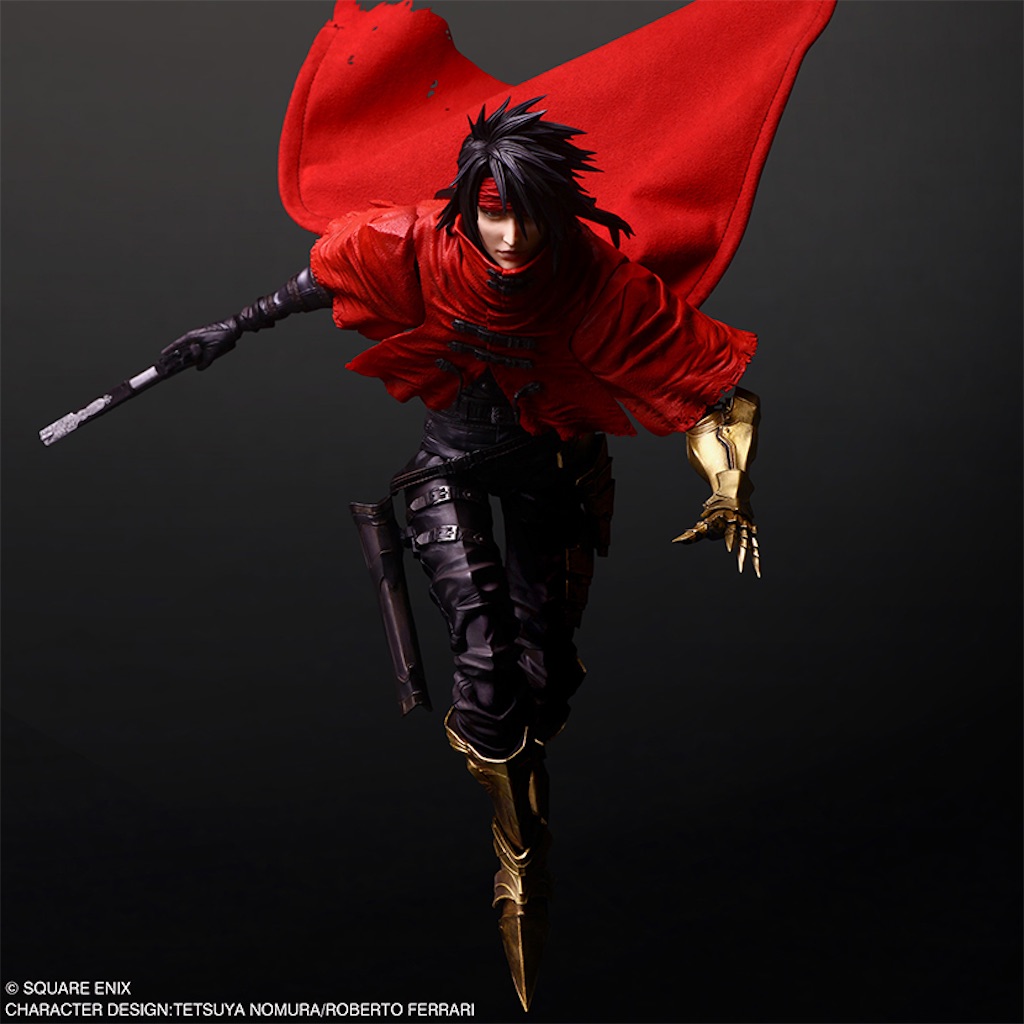 新商品FF7】PLAY ARTS真 ヴィンセント・ヴァレンタイン登場！ - 遊戯王