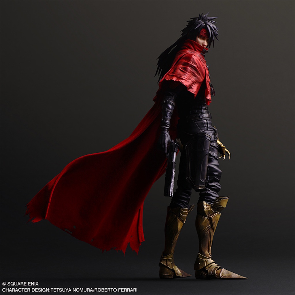 新商品FF7】PLAY ARTS真 ヴィンセント・ヴァレンタイン登場！ - 遊戯王