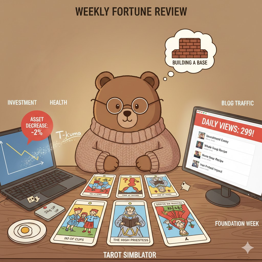 穏やかな年末年始を過ごせたT-Kuma