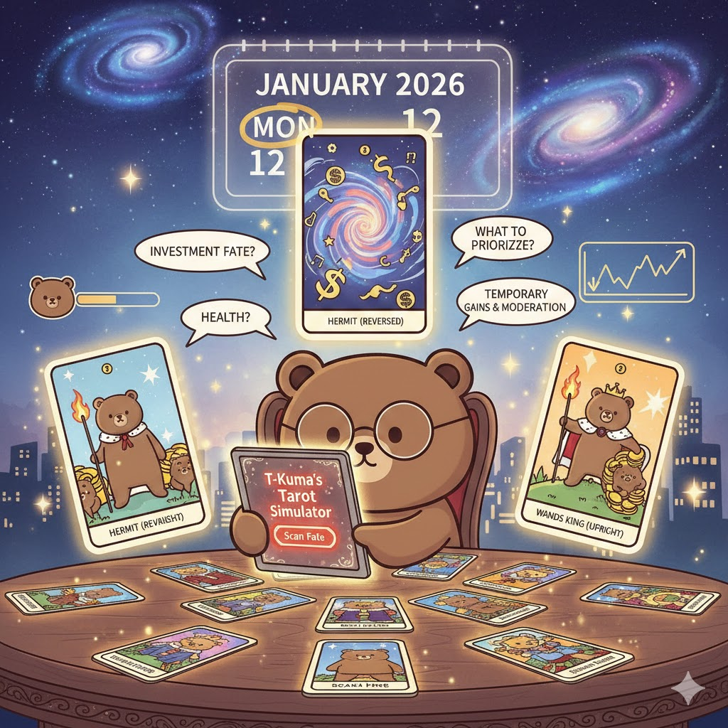 王を夢見つつ節制を心がけようとしているT-Kuma