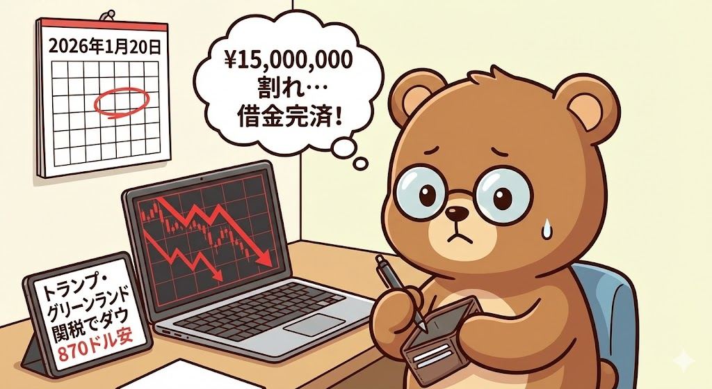 投資のメインストーリーに陰りが見えるT-Kuma