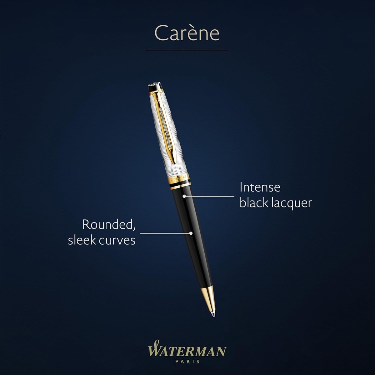 WATERMAN ウォーターマン ボールペン カレン デラックス リフレクション オブ パリGT 中字 油性 ギフトボックス入り ギフト 高級 正規輸入品 2200946