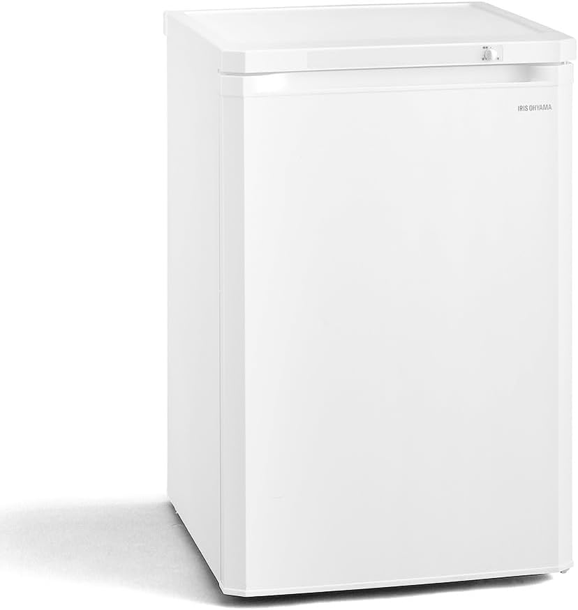 アイリスオーヤマ 冷凍庫 85L ホワイト IUSD-9B-W 前開き式 直冷式 幅55cm 新生活