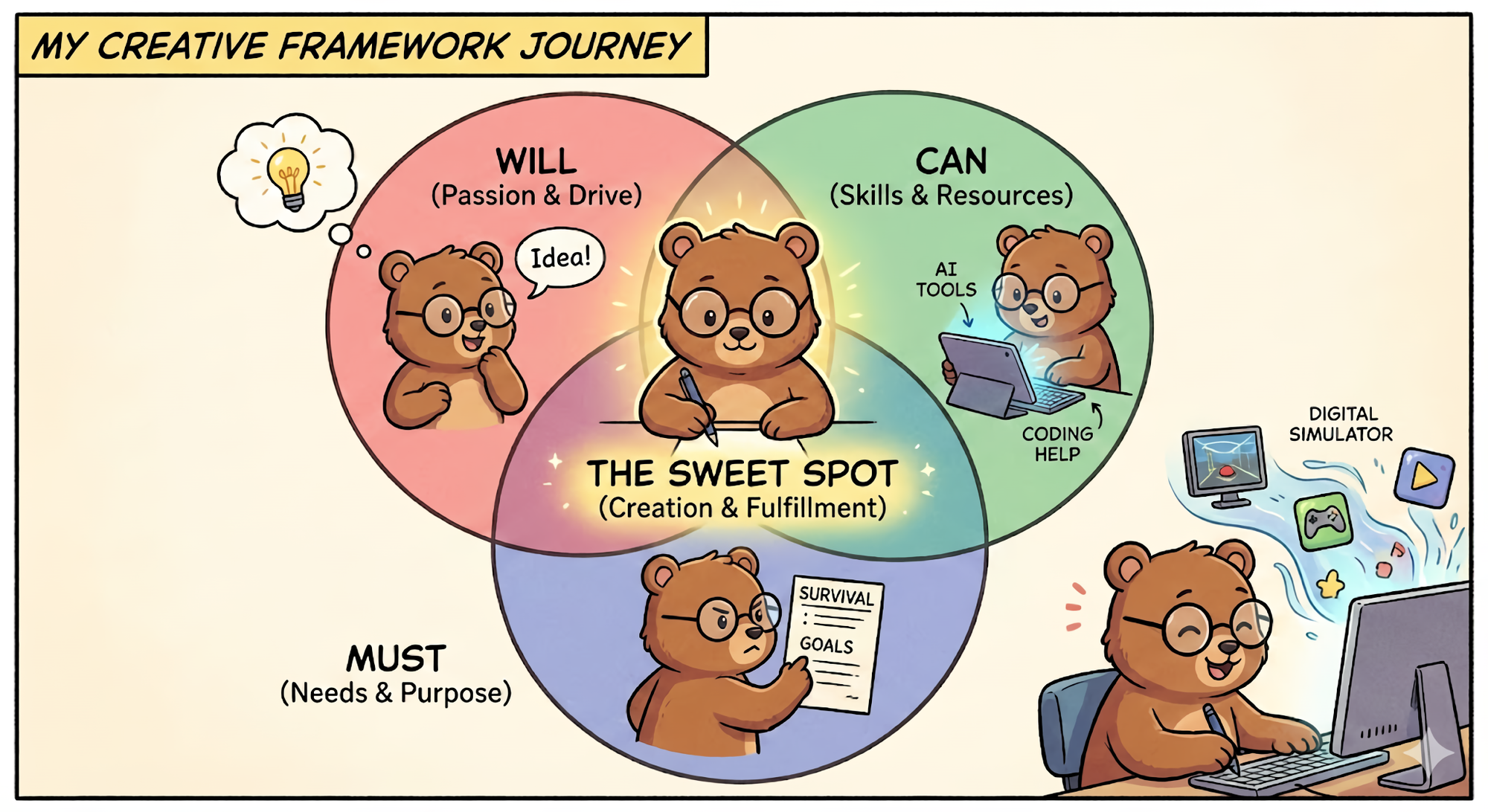My Will, Can, Must Survival Strategy