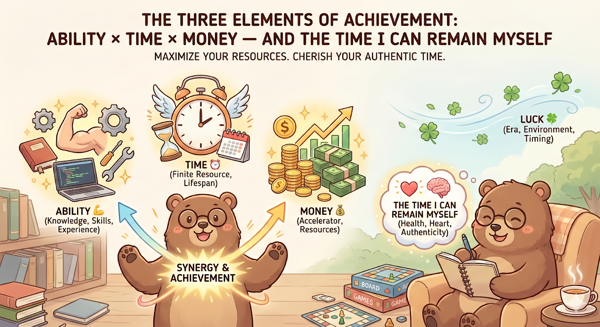 The Three Elements of Achievement