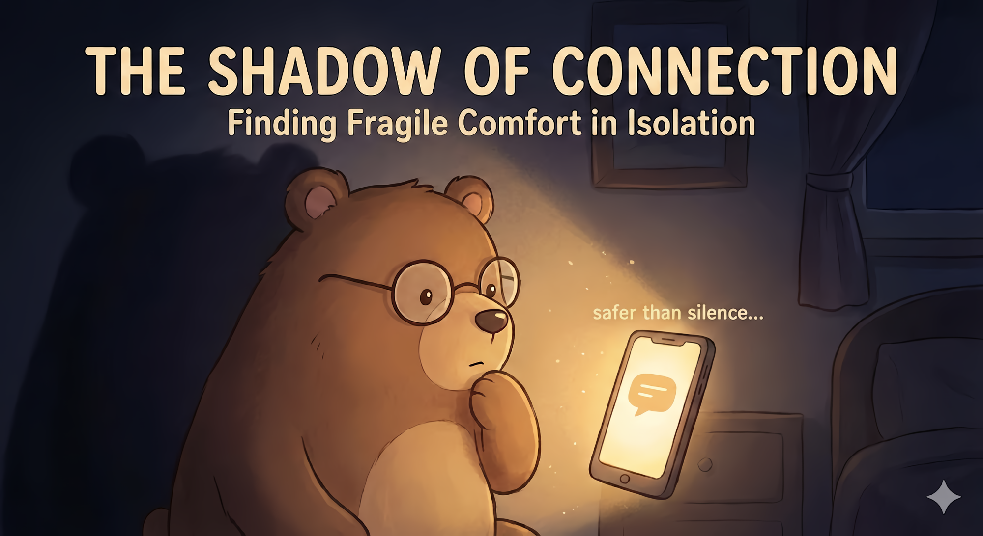The Shadow of Connection: Finding Fragile Comfort in Isolation