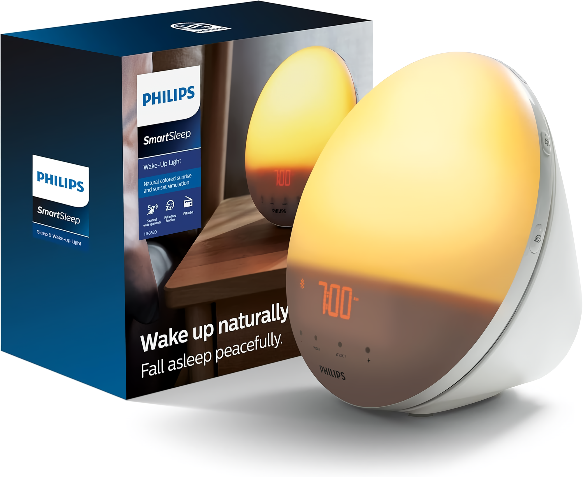 Philips ウェイクアップライト HF3520/60