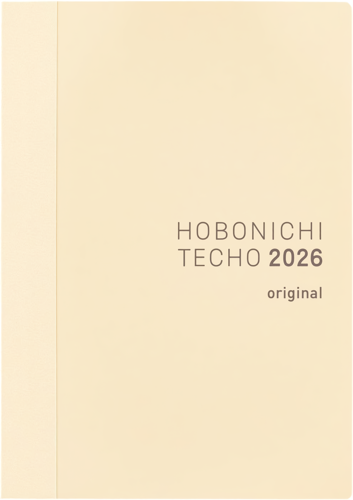 ほぼ日手帳 オリジナル 2026｜自由度高く書き味抜群で1日1ページ