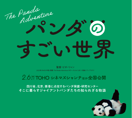 『パンダのすごい世界』ポスター