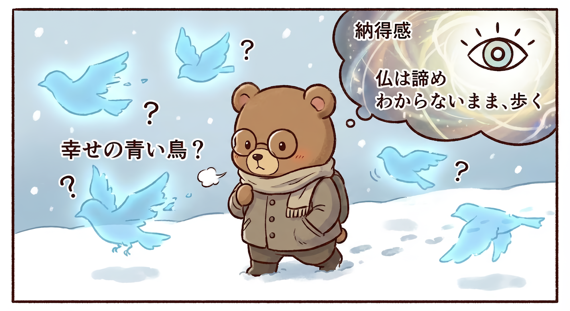 幸せの青い鳥に違和感を覚えた日｜納得できなくても歩き続ける理由