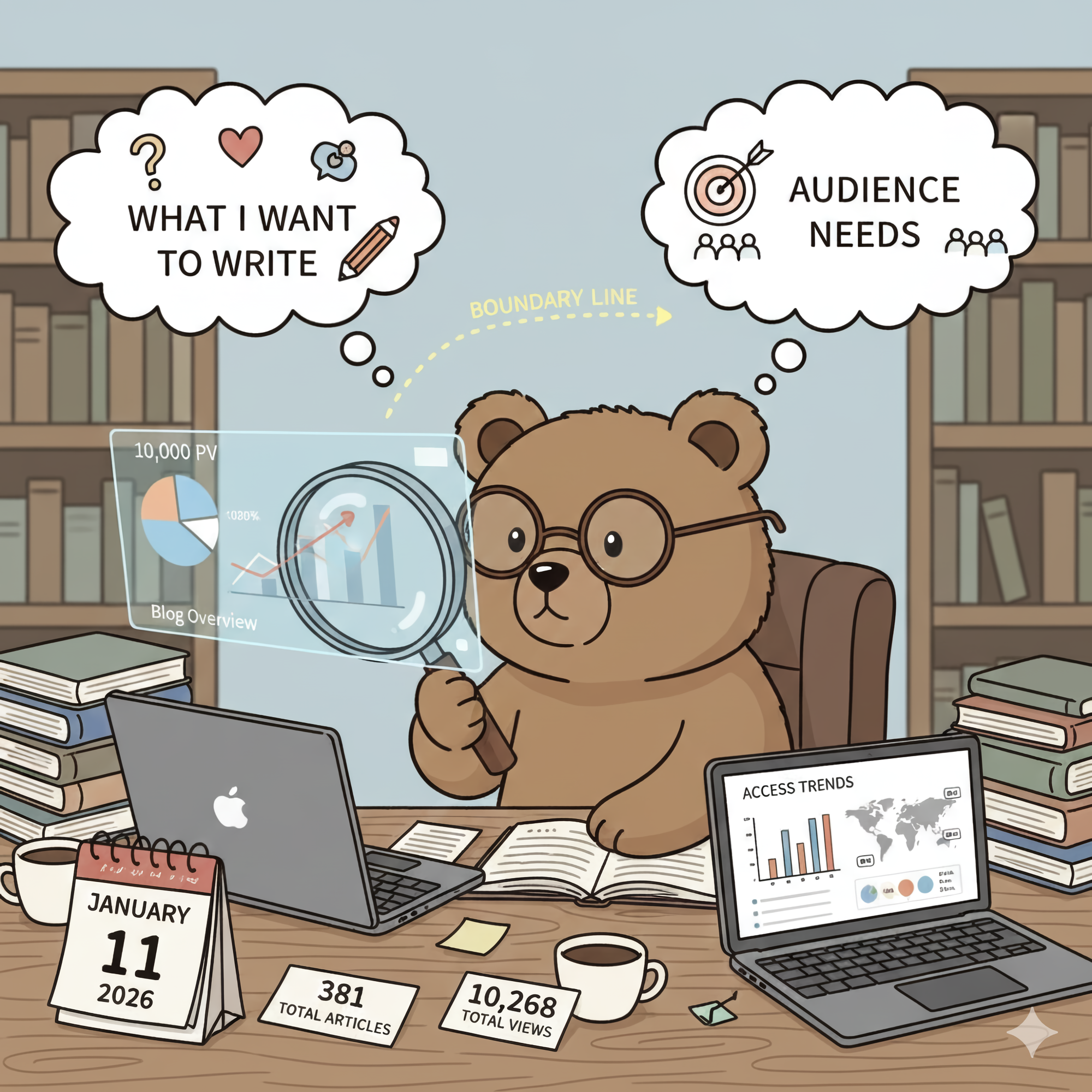 T-Kumaはてなブログ運営3ヶ月のアクセス数・収益報告（2026年1月）GA4データ公開