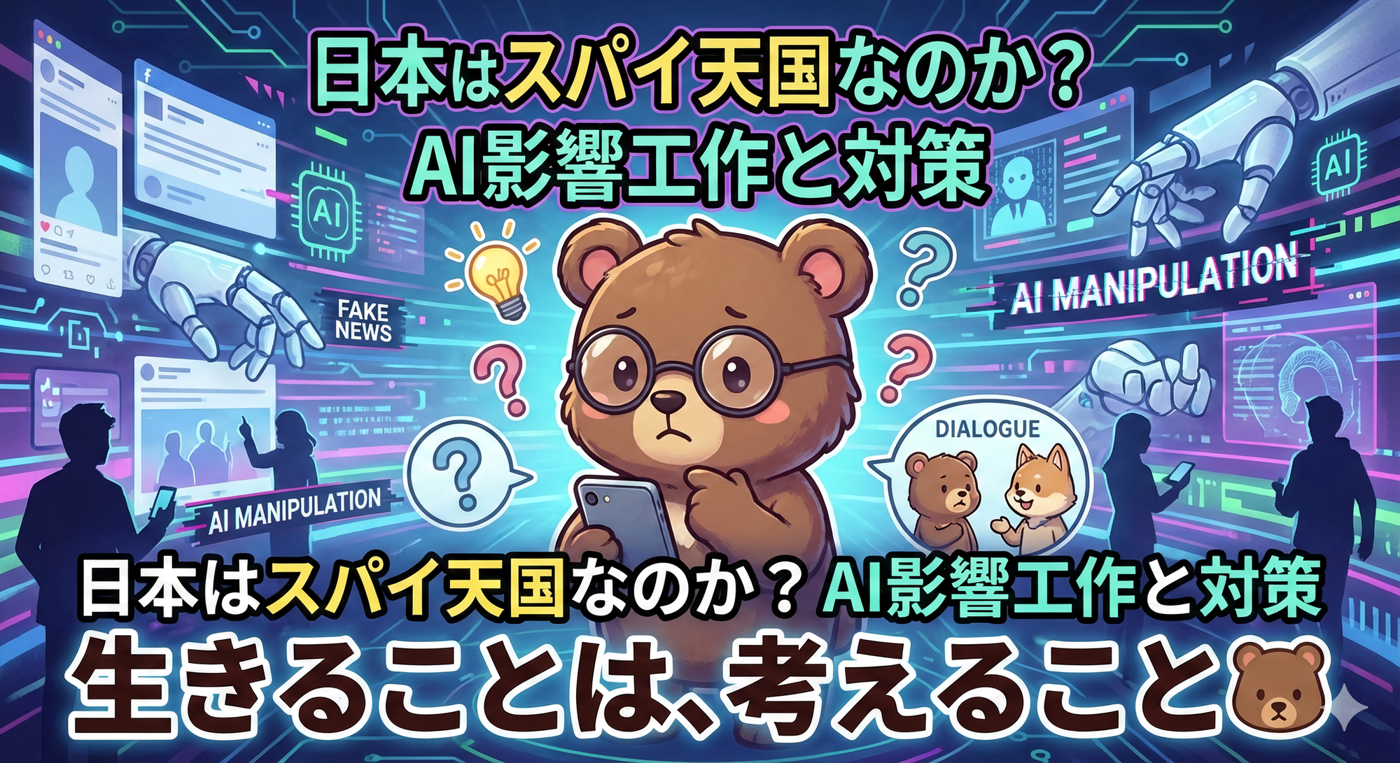 2026年衆院選のAI影響工作とは？偽情報の手口と個人ができる対策