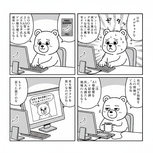 今後貴重かもしれないバナナ文字の一例イメージ②