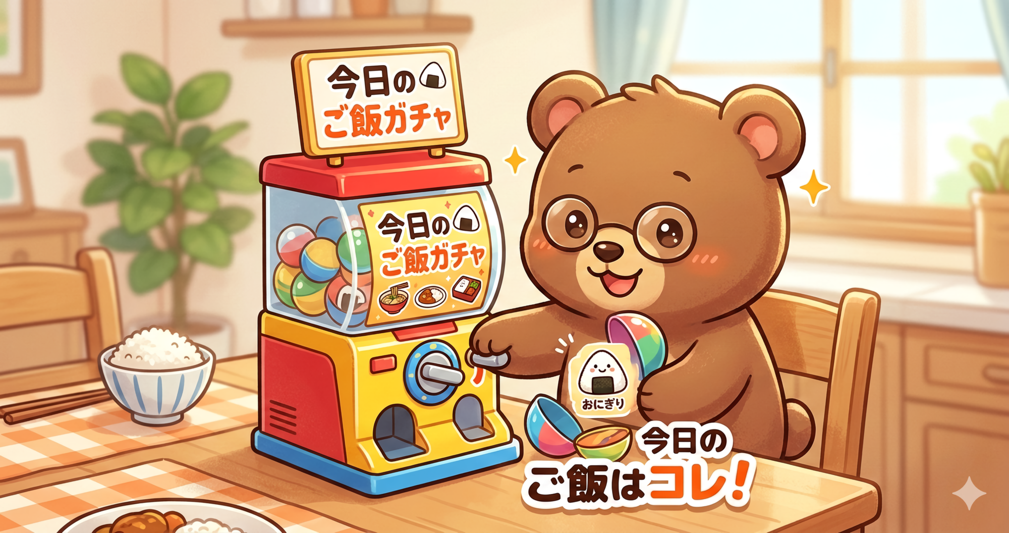 決定疲労で何を食べるか迷う日に｜今日の食事ガチャという選択肢アイキャッチ