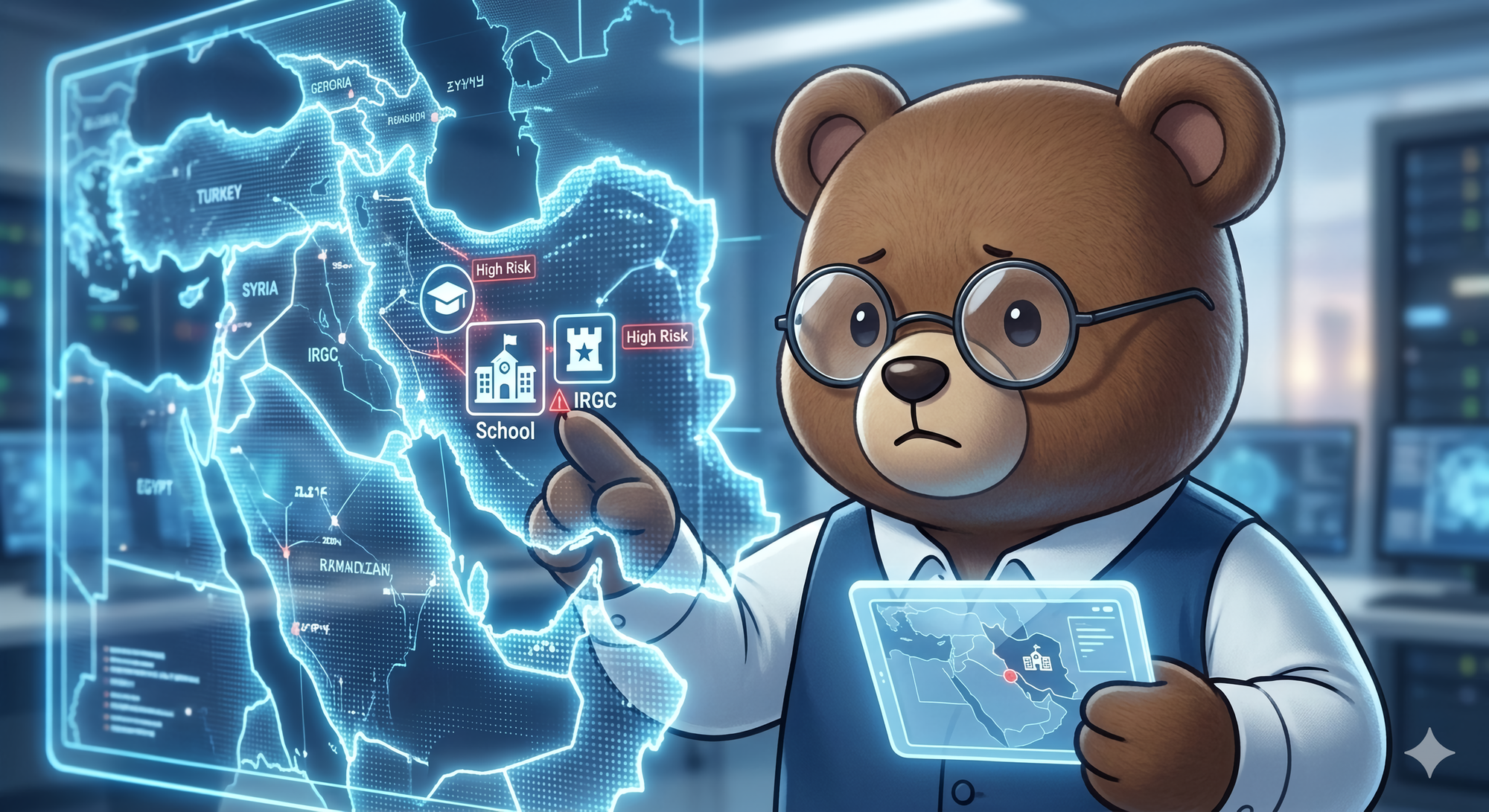 米軍イラン女子小学校攻撃を国際人道法で考察｜革命防衛隊基地隣接の誤爆可能性と人間の盾責任記事アイキャッチ画像