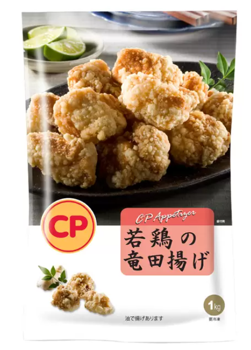 【冷凍】CP若鶏の竜田揚げ 1kgパッケージ画像