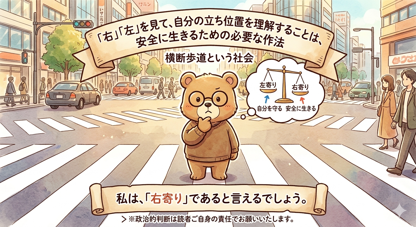 左翼・右翼についてまとめてきましたが、私やあなたは「どちら寄り」？