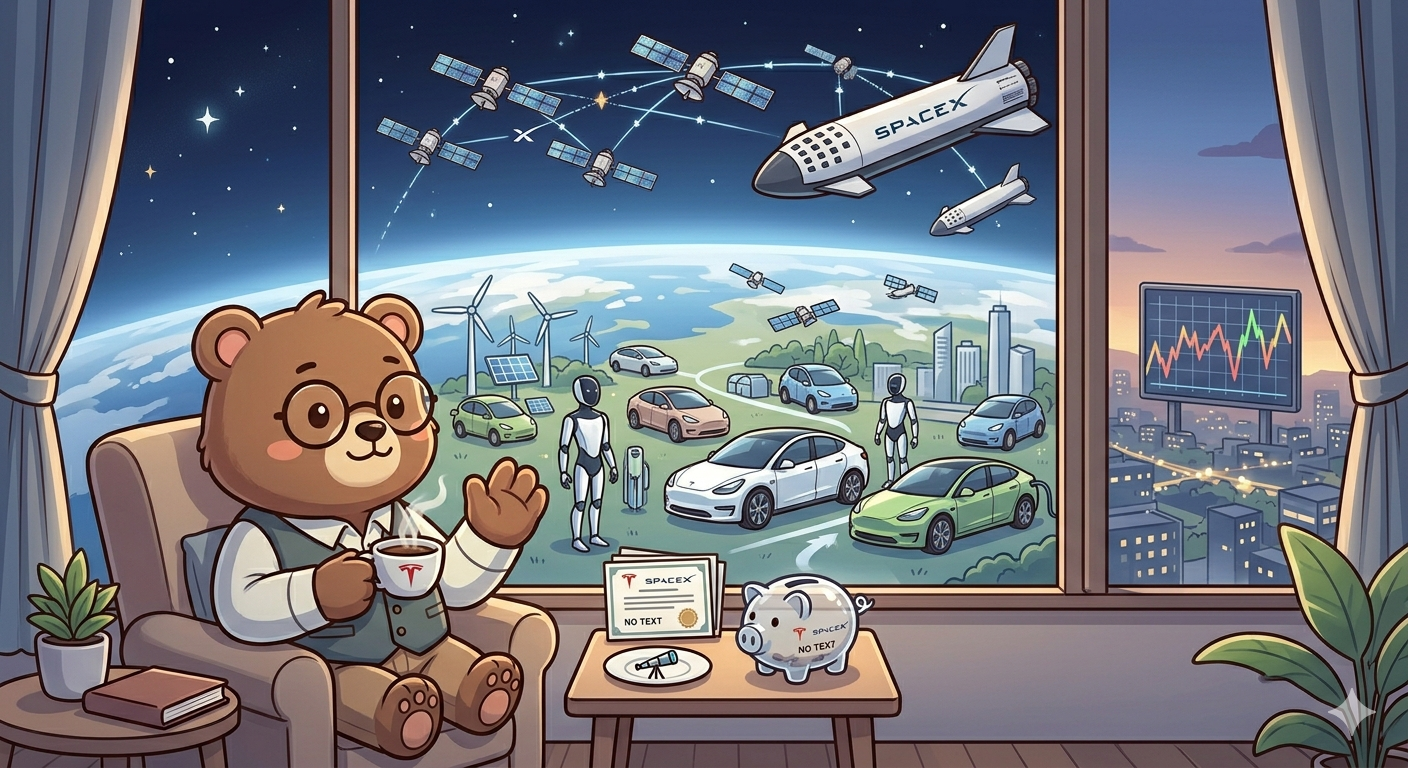 スペースX IPOでテスラ株はどうなる？影響・売るべきか・保有判断を徹底解説【2026年4月最新】T-Kumaブログイメージ画像