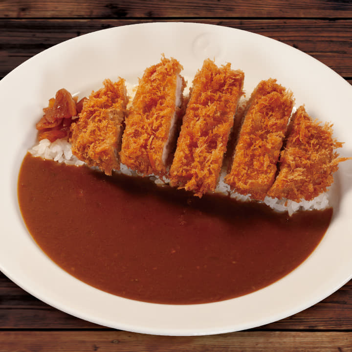 ロースカツカレー大盛り