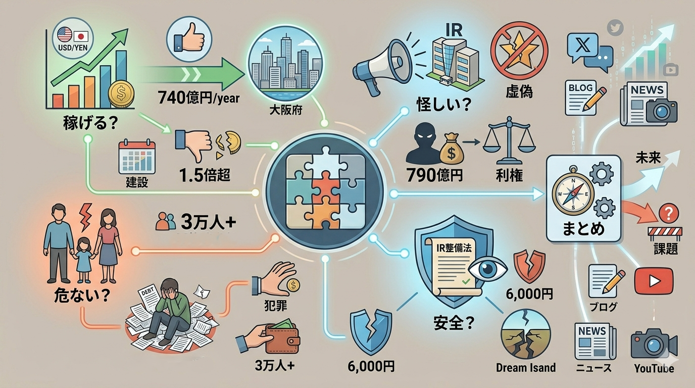 IR統合型リゾート 日本のカジノ計画の2026年4月最新口コミ｜稼げる？危ない？怪しい？安全？を徹底まとめ