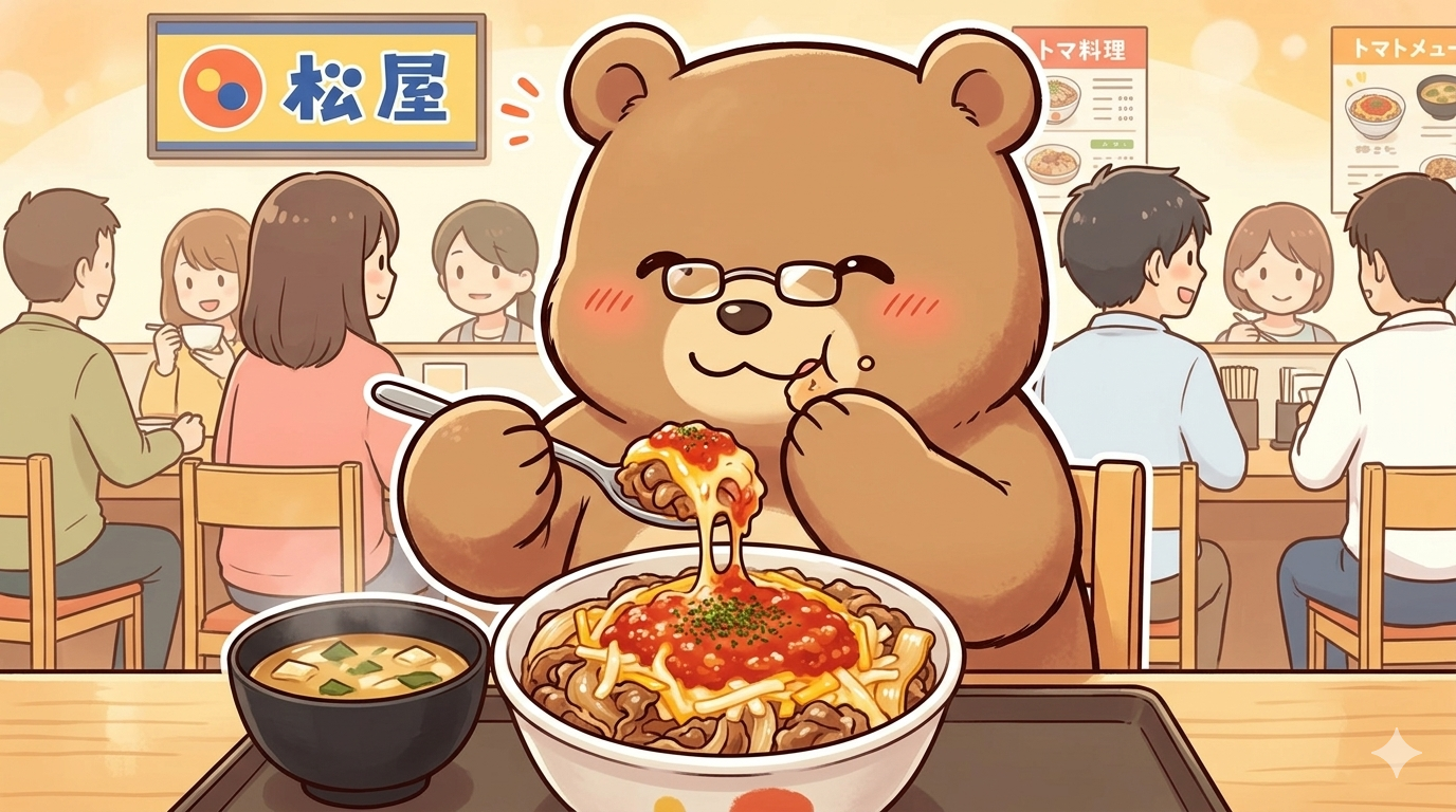 うまトマチーズ牛めしはまずい？美味しい？松屋最新レビュー2026｜いつまで・カロリー・口コミ