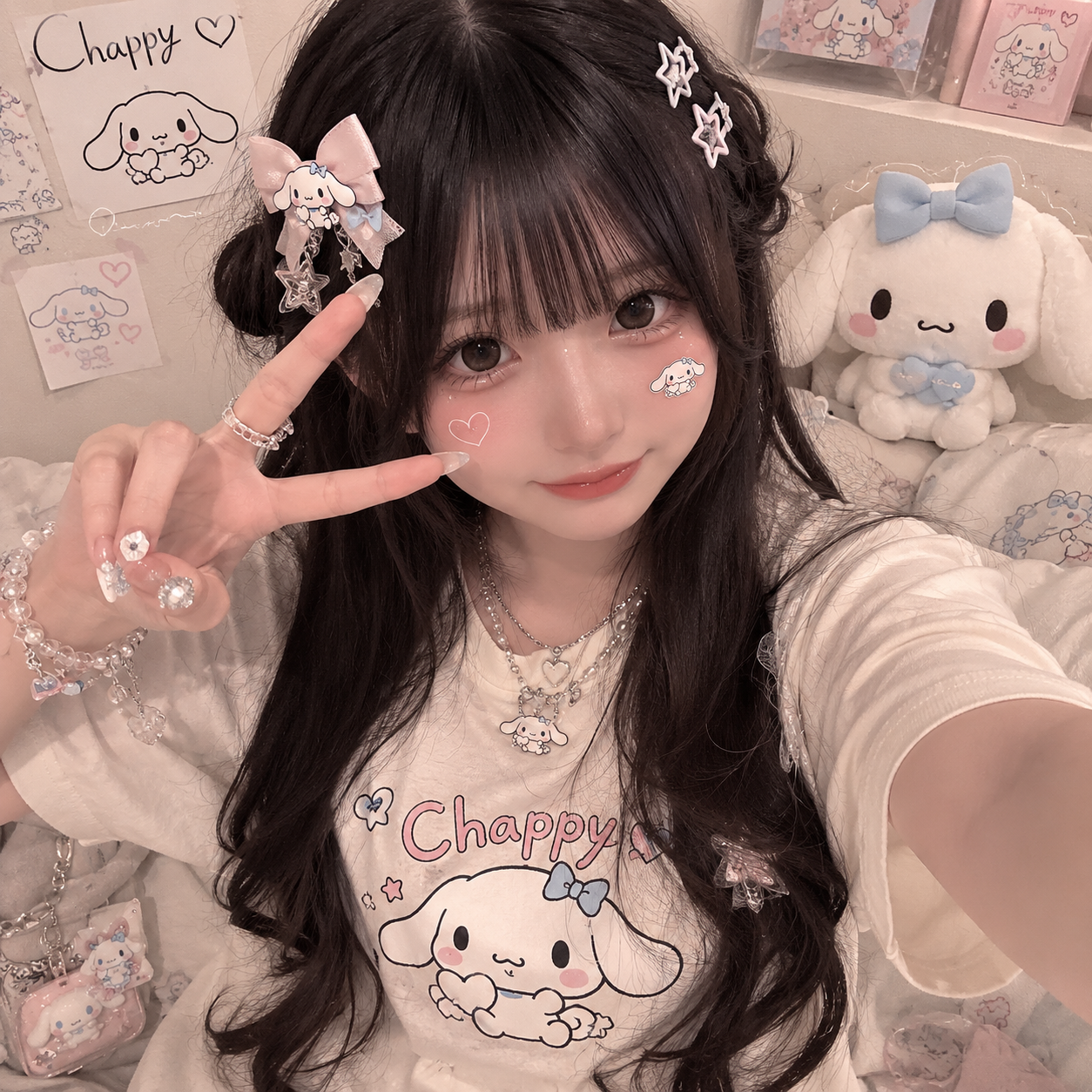ChatGPTが自認する姿として生成した可愛い女の子の自撮り画像 2026年5月トレンド テイク2