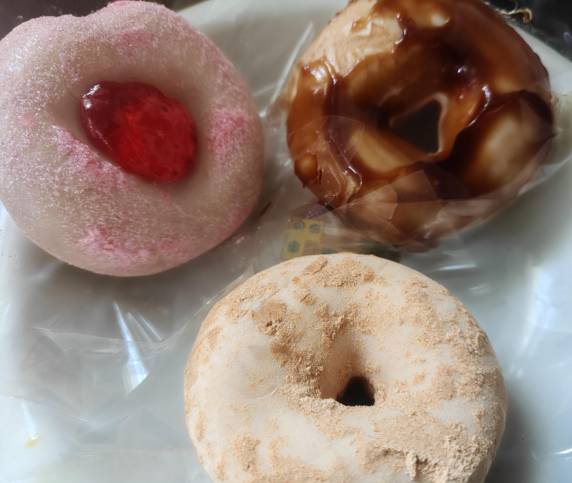 2026年6月 期間限定 ミスタードーナツ ミスド もっちゅりん 3種 きなこ みたらし いちご 実食レビュー