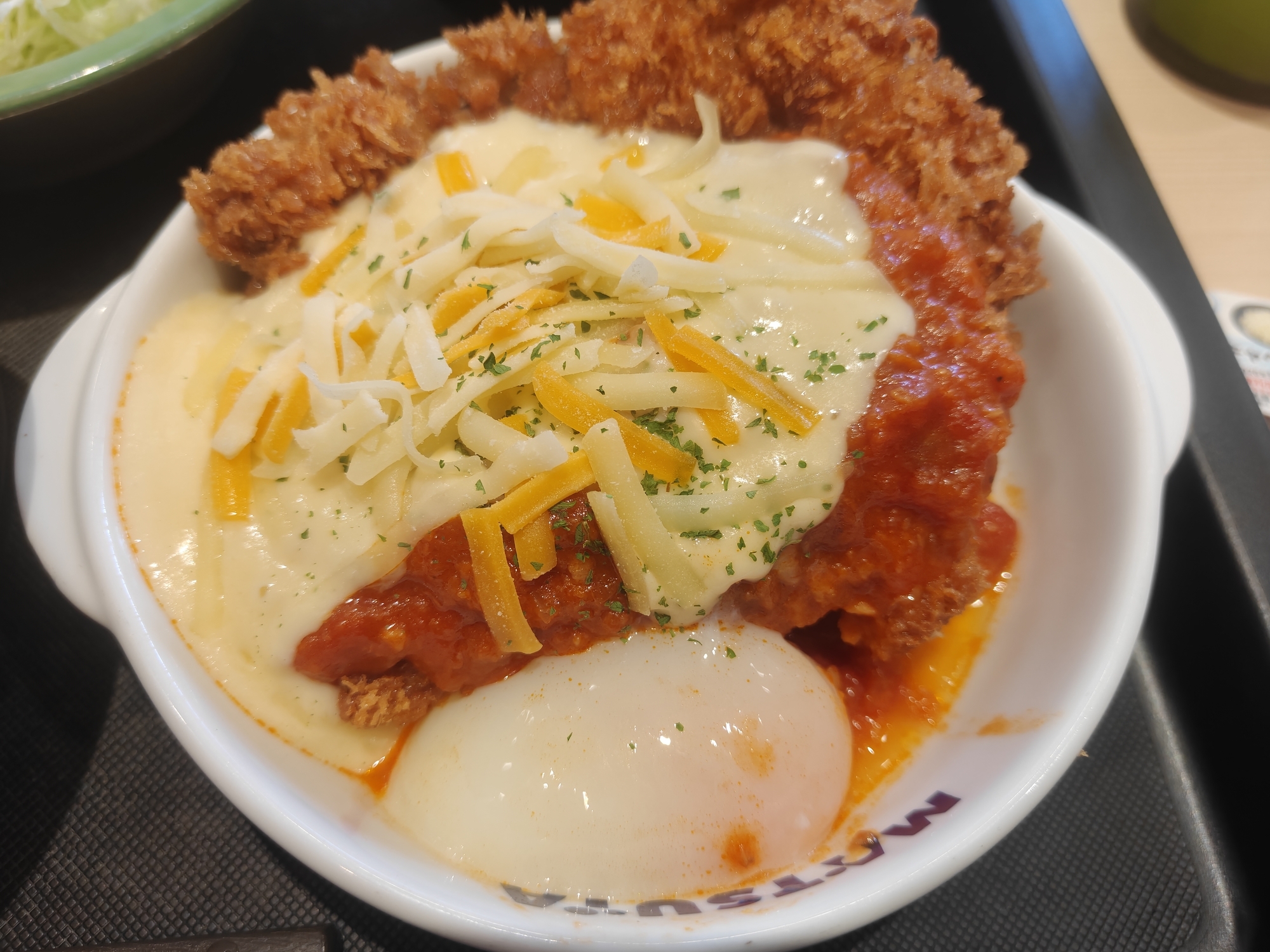 松のや 2026年6月 期間限定 チーズうまトマジャンボチキンかつ定食 1,280円 実食レビュー 拡大