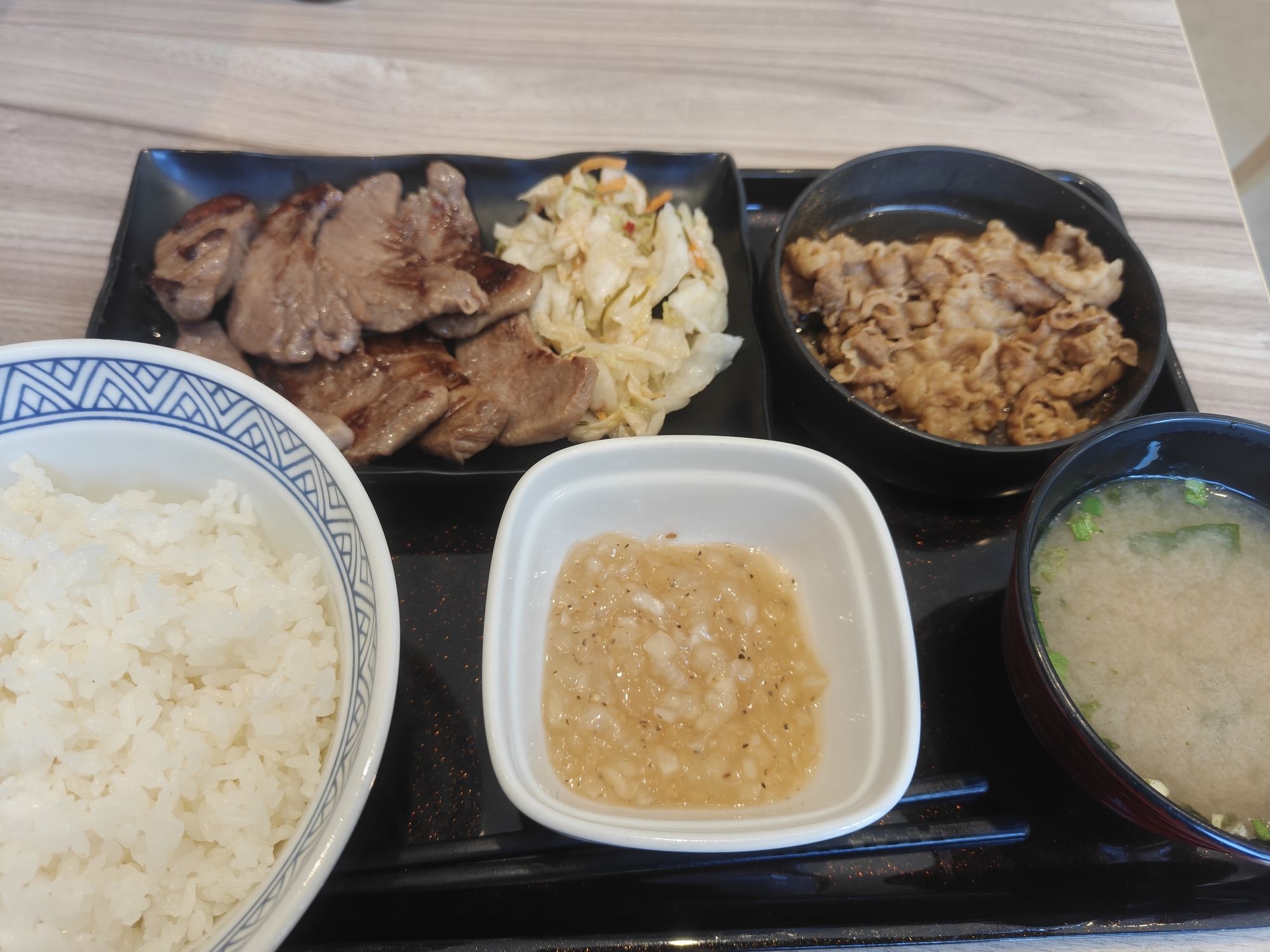 2026年6月 吉野家牛たん・牛皿御膳 8切 1,757円 実食レビュー 全体