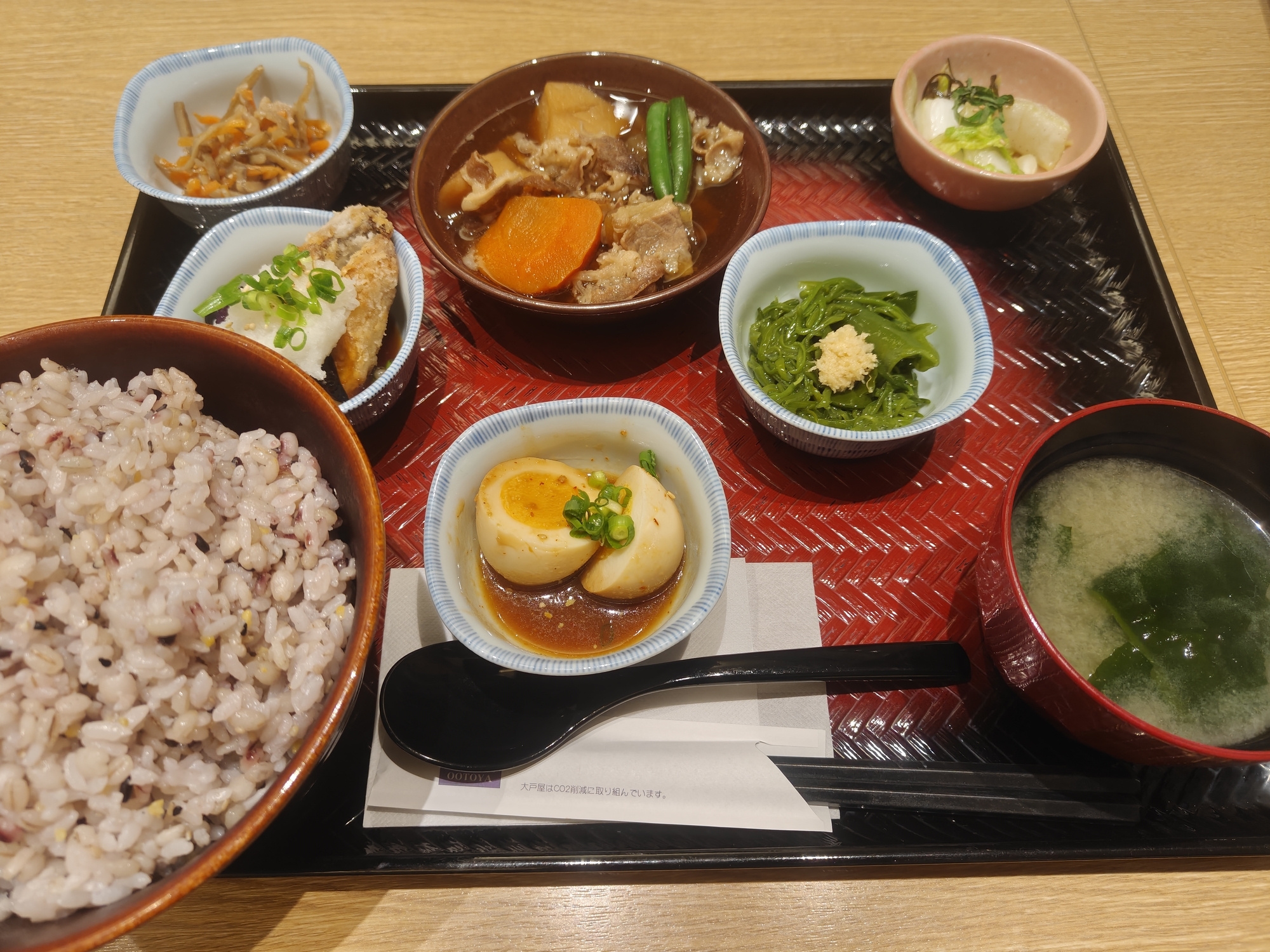 大戸屋 毎日定食 2026年7月 実食レビュー 定食全体