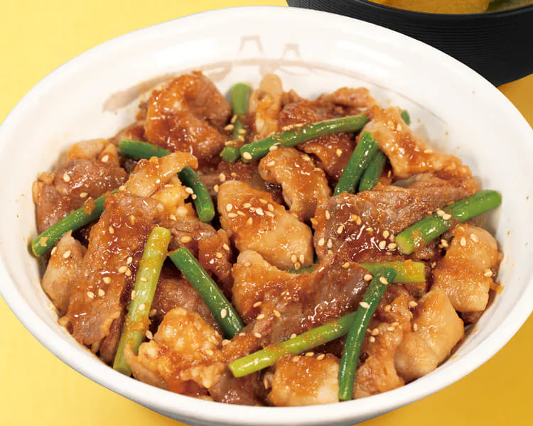 松屋 牛カルビホルモン丼 まずい?美味しい?口コミ・実食レビュー・カロリー 公式メニュー画像