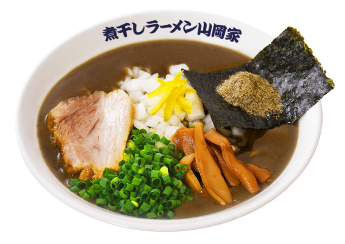 煮干しラーメン山岡家 まずい?美味しい?口コミ・実食レビュー【2026年8月】 鬼煮干しラーメン公式画像