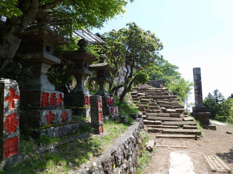 大山のハイキングコース