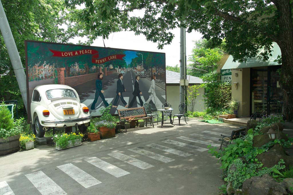 ペニー・レイン 那須店のシンボルの看板