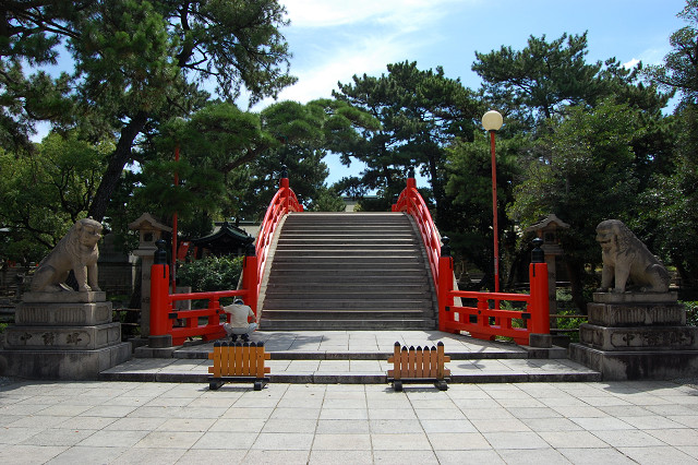 住吉大社の反橋