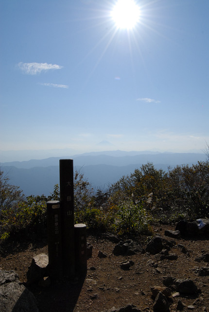 大岳山山頂