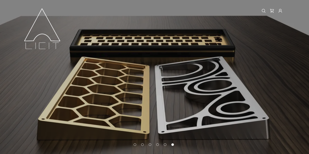 Licit MK2 Brass - 真鍮削り出しのキーボードケース - - TALPKEYBOARD BLOG