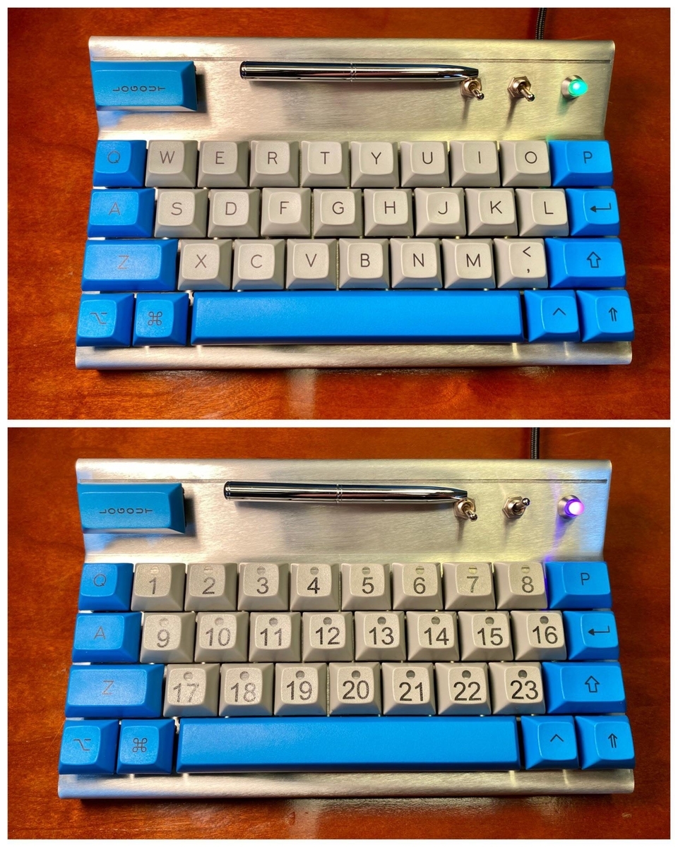 Variation of QAZ Keyboard - TALPKEYBOARD
