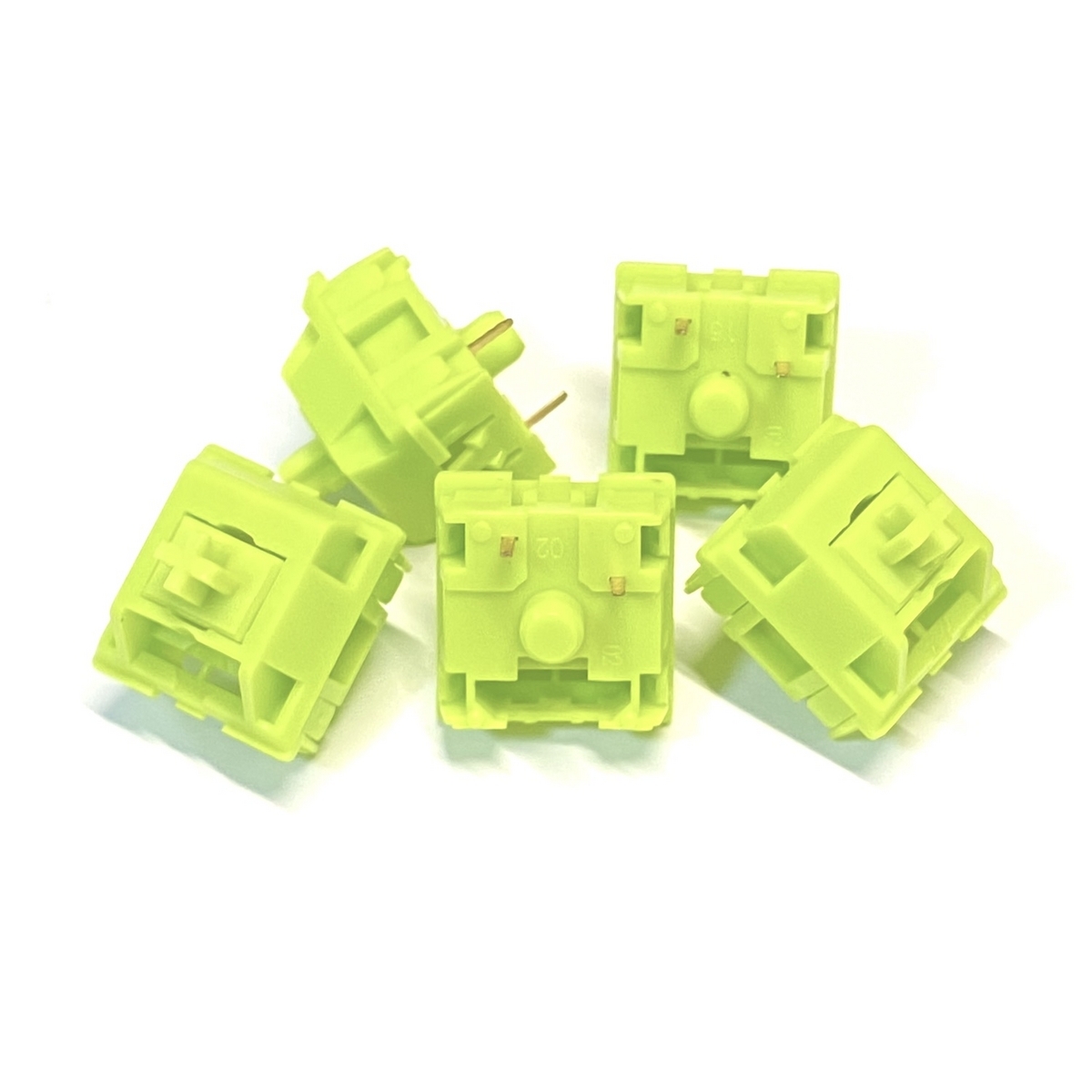 KTT Matcha 抹茶 タクタイルキーボードスイッチ 80個（75個未使用） KTT Matcha Tactile Switch · Milktooth