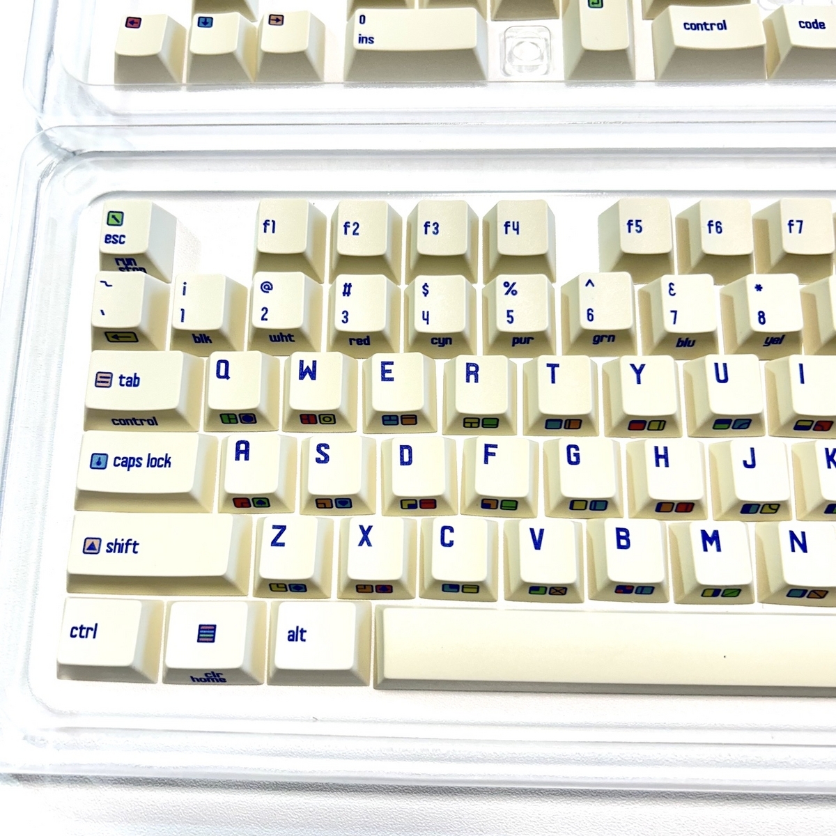 Cherry DyeSub PBT キーキャップセット（クリーム/C64