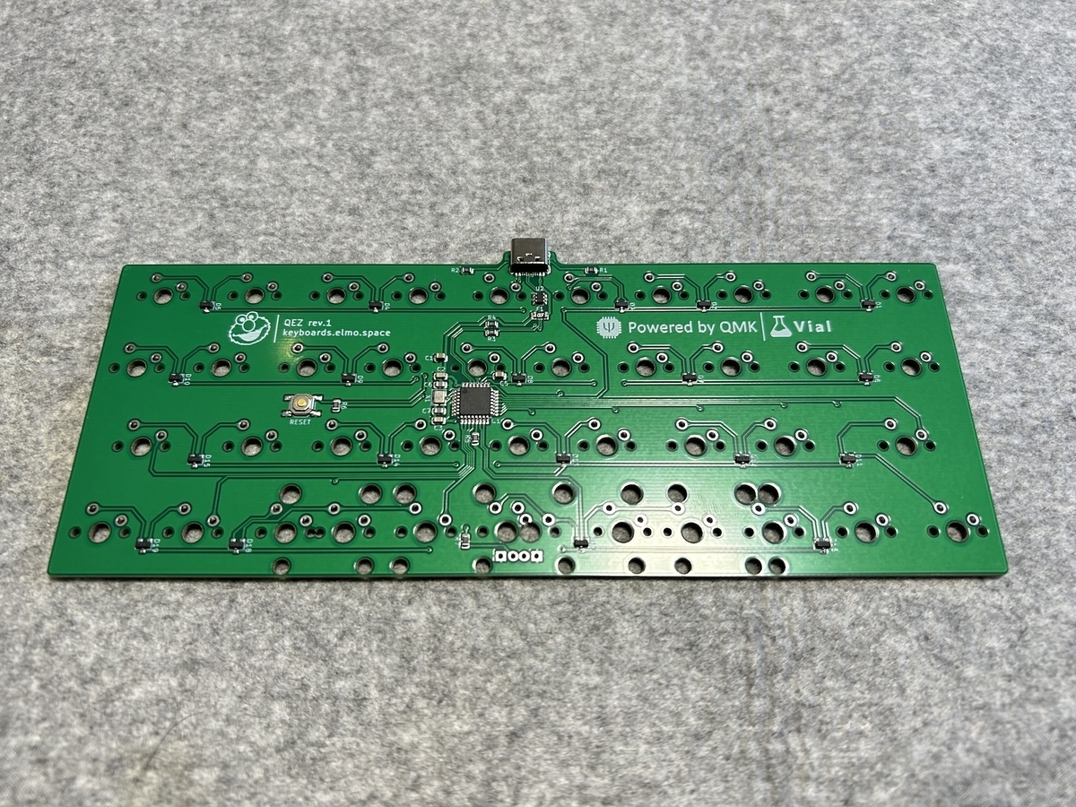 基板製造レビュー）PCBXでQEZキーボードの基板を作りました