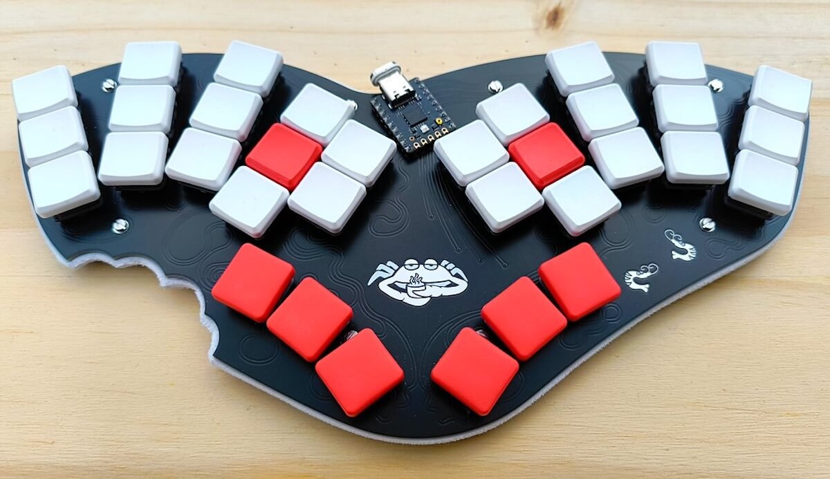 Chew Keyboard 一体版の表面
