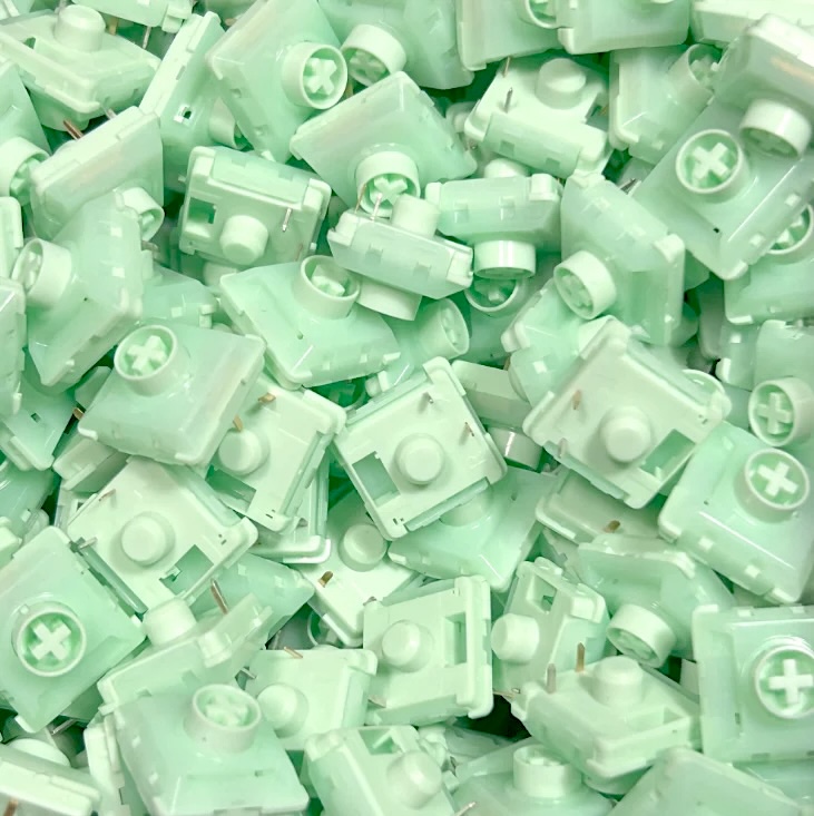 Kailh Spring MINI ロープロファイル リニア キースイッチ（ChocV2/40g