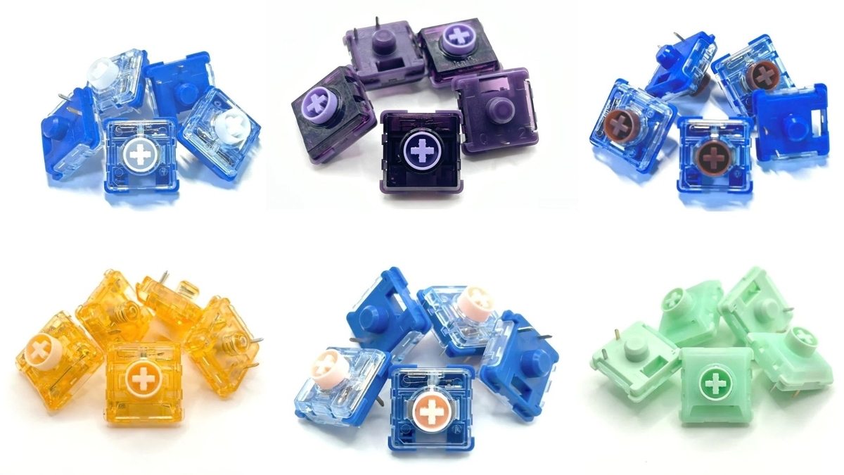 Kailh Choc V2 キースイッチガイド｜2026年版｜TALPKEYBOARD取扱18種