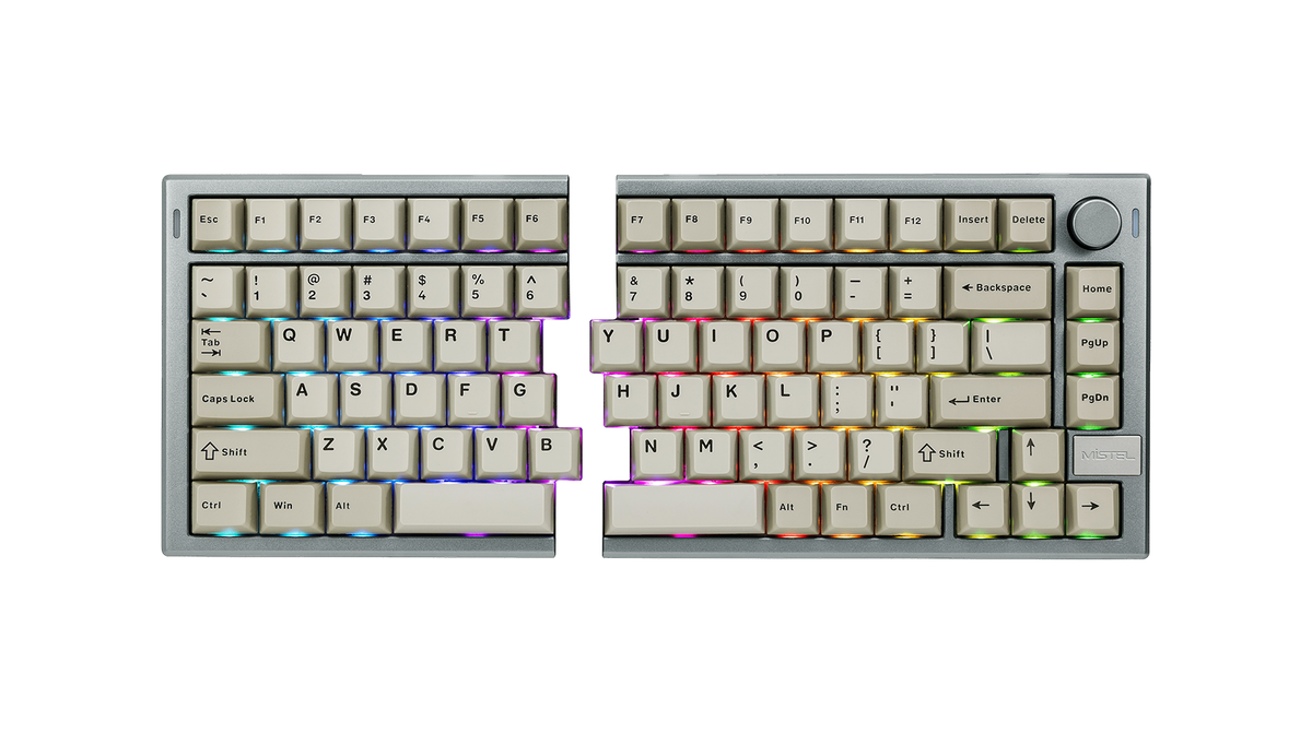 Mistel MD770 PRO｜CNCアルミ・3モード・VIA対応へ進化した83キー分割