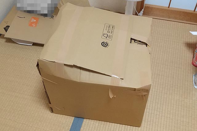 年末大掃除で古いブラウン管CRTを処分のために梱包してみた件 - VFRで