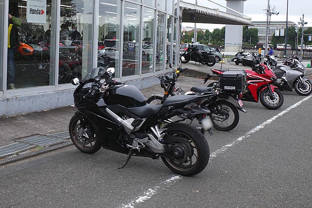 愛車のバイクVFR800F(RC79) 7年目の不調ドック入り 72,957km - VFRで